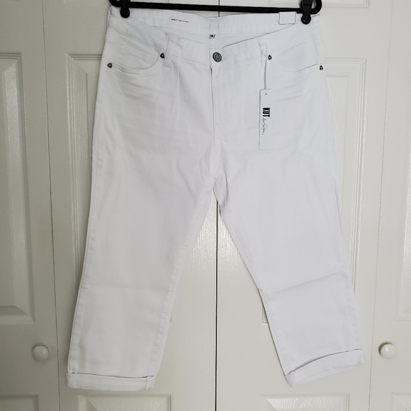 Kut From Kloth Bardot Crop Skinny Boyfriend Jeans - Picture 2 of 15